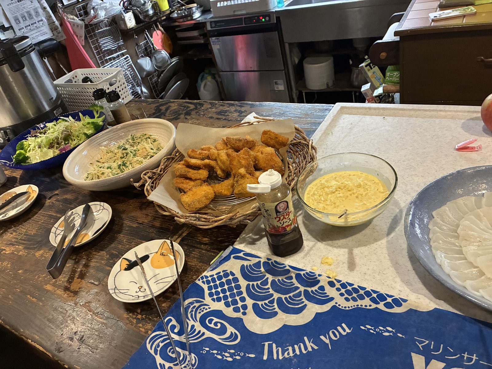 私はたくさん食べるので、お食事が美味しいのはとても嬉しいです